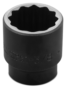 Proto® 1/2" Drive Impact Socket 1-3/8" - 12 Point - Exact Industrial Supply