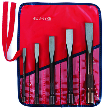 Proto® 5 Piece Super-Duty Chisels Set - Exact Industrial Supply