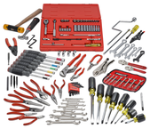 Proto® 131 Piece Small Tool Set With Tool Box J9993 - Exact Industrial Supply