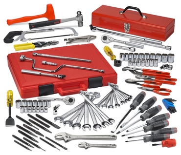 Proto® 99 Piece Metric Starter Set With Tool Box J9969-NA - Exact Industrial Supply