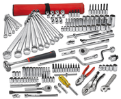 Proto® 126 Piece Starter Maintenance Set With Top Chest J442719-8RD - Exact Industrial Supply