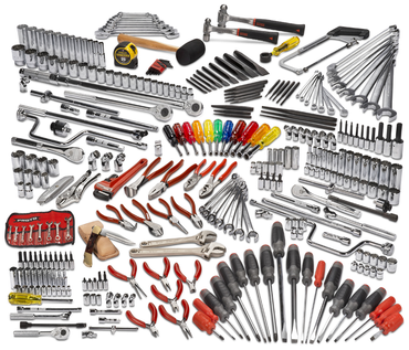 Proto® 334 Piece Master Advanced Maintenance Set With Roller Cabinet J453441-8RD - Exact Industrial Supply