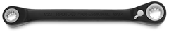 Proto® Black Chrome Double Box Reversible Ratcheting Wrench 7/32" x 9/32" - Spline - Exact Industrial Supply