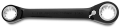 Proto® Black Chrome Double Box Reversible Ratcheting Wrench 1" x 1-1/8" - Spline - Exact Industrial Supply
