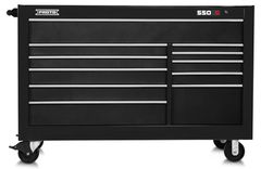 Proto® 550S 66" Workstation - 11 Drawer, Dual Black - Exact Industrial Supply