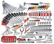 Proto® 148 Piece Starter Maintenance Tool Set With Top Chest J442719-12RD-D - Exact Industrial Supply