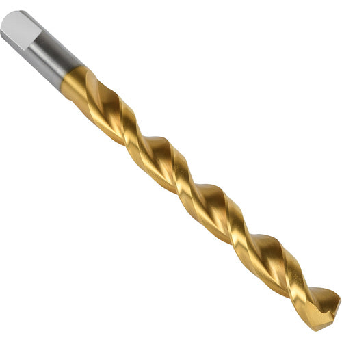 #27 Precision Twist Drill HSS TiN QC 135 Jobber Drill ANSI Series QC21G E-code # QC21GN27 - Exact Industrial Supply