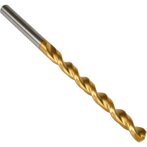 3/32 Precision Twist Drill HSS TiN QC 135 Taper Length Drill Long ANSI Series QC91G E-code # QC91G3/32 - Exact Industrial Supply