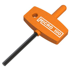 ‎"Quik" "T" Style Handle Hex Wrench (Fits: QC-1 QC-1LH QC-2 Locating/Locating Screws) - Exact Industrial Supply