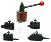 Quadra Index Std Tool Post & Holder Set - Series QITP30 - Exact Industrial Supply