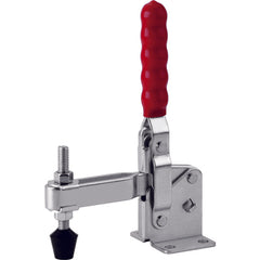 600 lbs U-Bar Flanged Base Vertical Hold-Down Clamp - Exact Industrial Supply