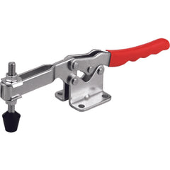 750 lbs U-Bar Flanged Base Horizontal Hold-Down Clamp - Exact Industrial Supply