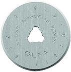 #RB45-10 - 10 Pack - For Model Rotary Cutters Models - 45mm Rotary Blade - Exact Industrial Supply