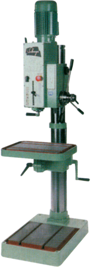 SE20354 SOLBERGA 25" Drill Press; 2.2HP(low) 3HP(high); 440V/3/60 Motor; 4MT Spindle; Manual Feed - Exact Industrial Supply