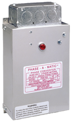Heavy Duty Static Phase Converter - #PAM-200HD; 3/4 to 1-1/2HP - Exact Industrial Supply