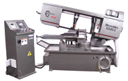 Dual Mitering Horizontal Bandsaw - 13 x 18"; 3HP; 220/440V; 3PH - Exact Industrial Supply