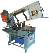 Horizontal Bandsaw-Wet Cutting - #HW1212; 12 x 12'' Capacity; 1HP, 1PH, 110/220V Motor - Exact Industrial Supply