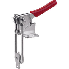 500 lbs Vertical U-Hook Flanged Base Latch Clamp - Exact Industrial Supply