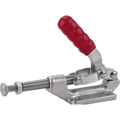 600 lbs 5/16-18 Base Mount 45 Deg. Handle Straight Line Clamp Internal Thread - Exact Industrial Supply