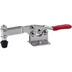 200 lbs U-Bar Flanged Base Horizontal Hold-Down Clamp - Exact Industrial Supply