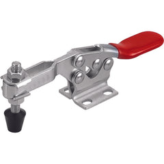 500 lbs U-Bar Flanged Base Horizontal Hold-Down Clamp - Exact Industrial Supply