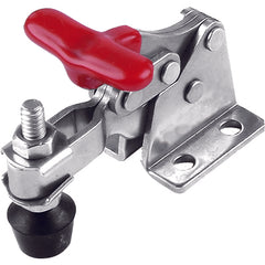 150 lbs U-Bar Flanged Base Horizontal Hold-Down Clamp - Exact Industrial Supply