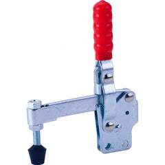 500 lbs Solid Bar Straight Base Vertical Hold-Down Clamp - Exact Industrial Supply