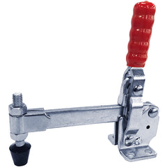 500 lbs Solid Long Bar Flanged Base Vertical Hold-Down Clamp - Exact Industrial Supply