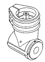 Right Angle Drive Attachment - Model #HR-RT-STD - Exact Industrial Supply