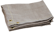 8' x 10' - Tan - Toughguard Fiberglass Welding Blanket - Exact Industrial Supply