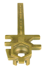 #BNWBXW - Bronze Alloy - Bung Nut Wrench - Exact Industrial Supply