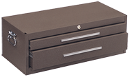 2-Drawer Add-On Base - Model No.5150 Brown 9.5H x 12.5D x 26.75''W - Exact Industrial Supply