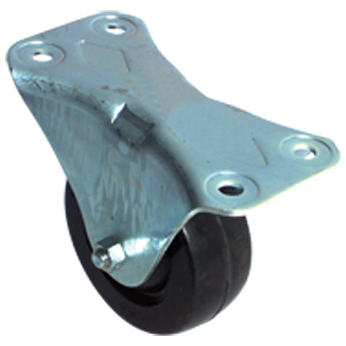 3 1/2″ Diameter–1 1/8″ Width - Miraflex - Rigid–200 lbs Capacity - Exact Industrial Supply