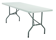 30 x 96" Blow Molded Folding Table - Exact Industrial Supply