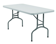 30 x 60" Blow Molded Folding Table - Exact Industrial Supply