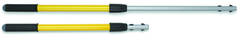 Hygen 48"-72" Quick-Connect Straight Extension Handle - Lightweight aluminum construction - Exact Industrial Supply