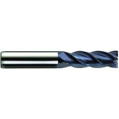 .062X1/8X.186X1-1/2 W/ .010 C/R 3FL VARIABLE HELIX CARBIDE END MILL-nACRo - Exact Industrial Supply