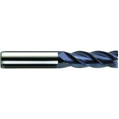 .031X1/8X.093X1-1/2 W/ .005 C/R 3FL VARIABLE HELIX CARBIDE END MILL-nACRo - Exact Industrial Supply