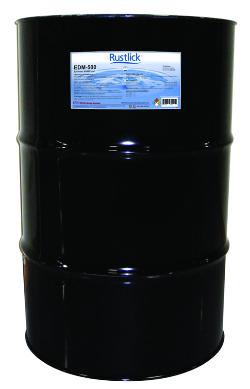 EDM-500 Synthetic Dielectric Oil - 55 Gallon - Exact Industrial Supply