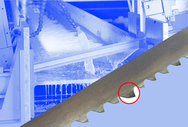 13' 6" x 1" x .035 4-6 TPI RX+ Bandsaw Blade - Exact Industrial Supply