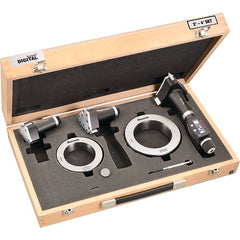 ‎Starrett S770BXTFZ Electronic Internal Micrometer Set, 3-Point Contact (2-4″ (50-100mm) Range) and built-in Bluetooth