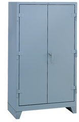 36 x 21 x 60'' (Dove Gray or Putty) - Eye-Level Storage Cabinet - Exact Industrial Supply