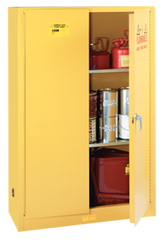 Flammable Liqiuds Storage Cabinet - #5444N 43 x 18 x 65'' (3 Shelves) - Exact Industrial Supply