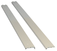 96 x 36'' (4 Shelves) - Heavy Duty Channel Beam Shelving Section - Exact Industrial Supply