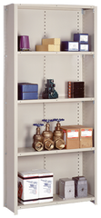 36 x 24 x 84'' - Closed Style Box "W" 18-Gauge Starter Shelving Unit - Exact Industrial Supply