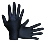 Raven Powder Free Black Nitrile Glove, 6 Mil - Large - Exact Industrial Supply