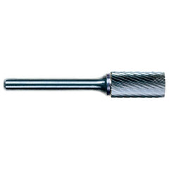 1/16 EdgeHog Cyl Flat End Miniature Carbide Bur SA-41 Fine - Exact Industrial Supply