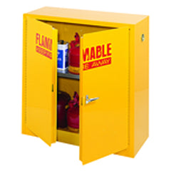 Flammable Liqiuds Storage Cabinet - Model SC300F 43″ × 18″ × 44″ (1 Shelf)