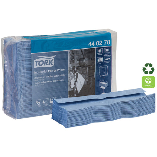 IND PAPER PLUS 4PLY BLUE - Exact Industrial Supply