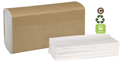 Universal Multifold Towels White - Exact Industrial Supply